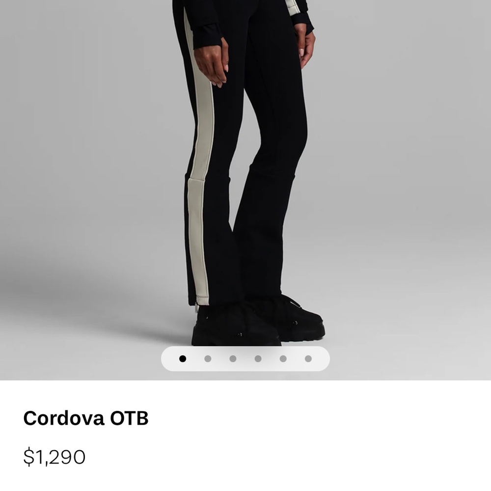 🖤NWT Women’s Cordova Onyx Black OTB Ski Suit 20/21 Sz L 🖤 - Picture 6 of 6